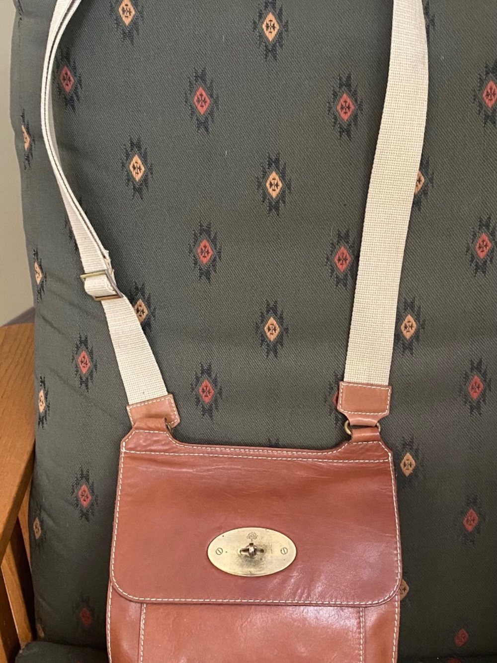 VINTAGE (2000) MULBERRY MESSENGER BAG